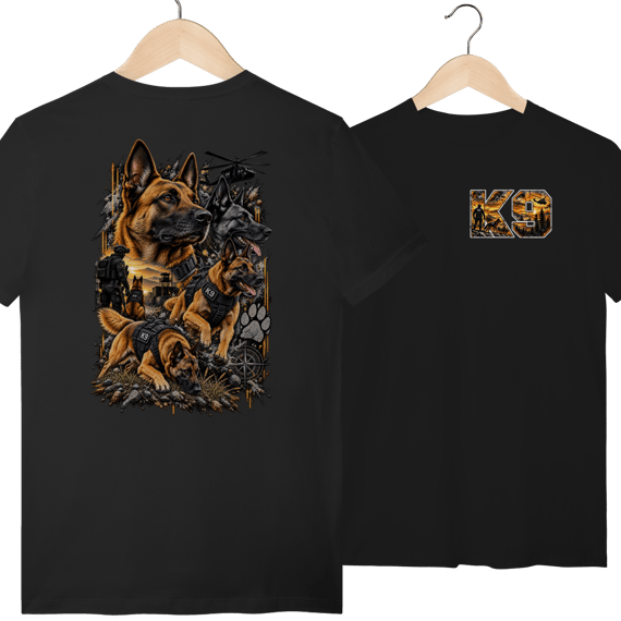 Camisa K9 Malinois Costas