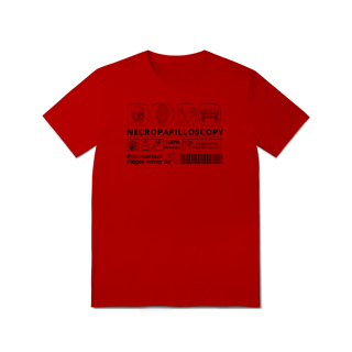Nome do produto Camisa Necropapiloscopia