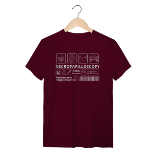Nome do produto Camisa Necropapiloscopia