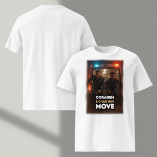 Nome do produto Camisa - Coragem é o que nos move
