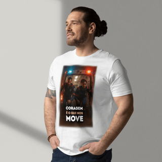 Nome do produto Camisa - Coragem é o que nos move