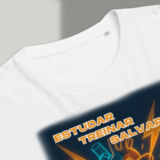 Nome do produto Camisa - Estudar, Treinar e Salvar
