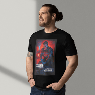 Nome do produto Camisa - Primeiro a chegar, último a esquecer