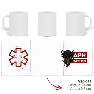 Nome do produto Xícara - APH Tático