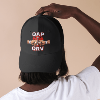 Nome do produto Boné Americano com Tela - QAP | QRV