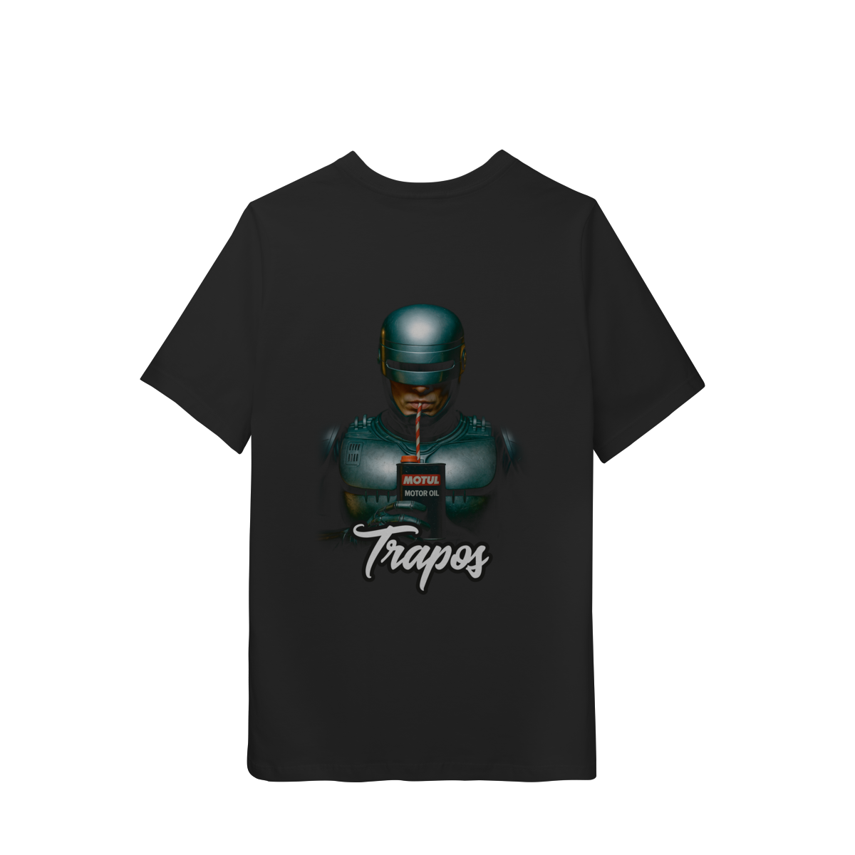 Nome do produto: Camiseta Robocop Infantil (10 a 14)