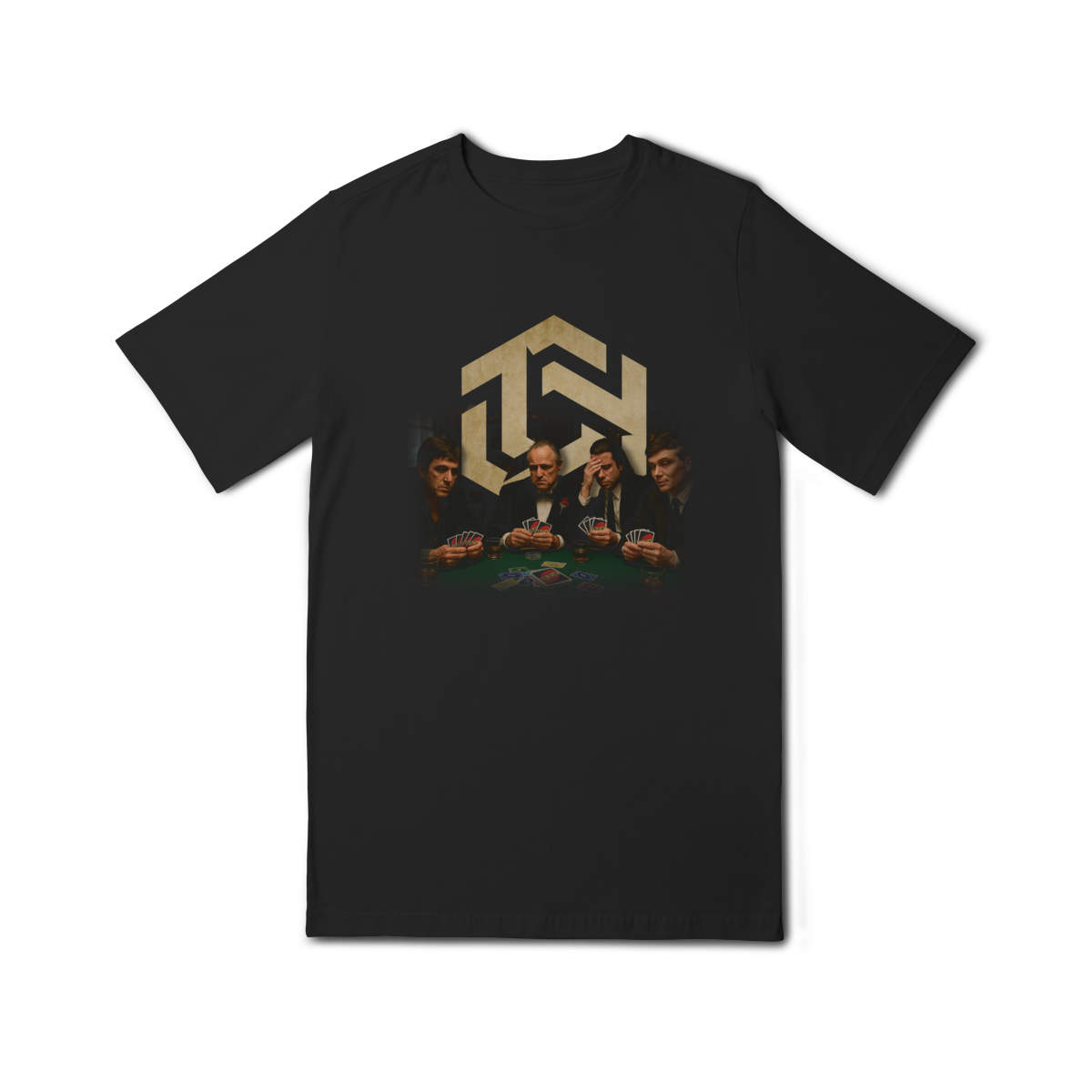 Nome do produto: Camiseta Gangster Infantil (10 a 14)