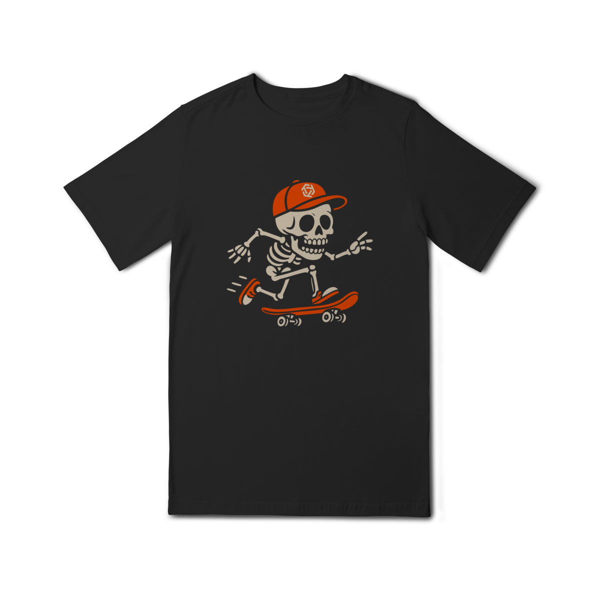 Nome do produto: Camiseta Skull Infantil (10 a 14)