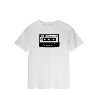 Nome do produto Camiseta Trapos Fita k7 Infantil (2 a 8)