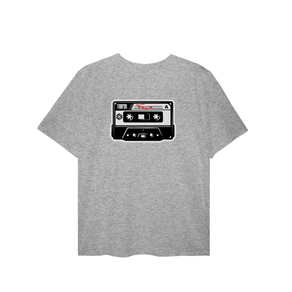 Camiseta Trapos Fita k7 Plus Size