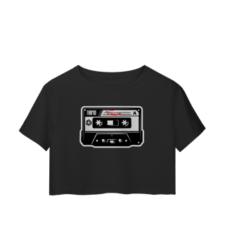 Camisa Cropped Trapos Fita k7