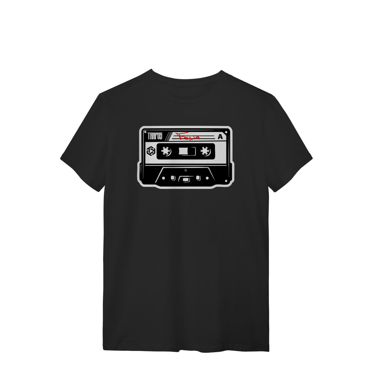 Nome do produto: Camiseta Trapos Fita k7 