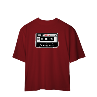 Nome do produto Camiseta Trapos Fita k7 Oversized