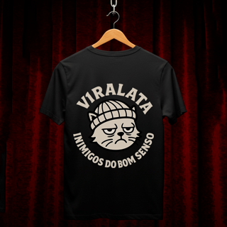 Nome do produto Camiseta Gato Bom Senso 