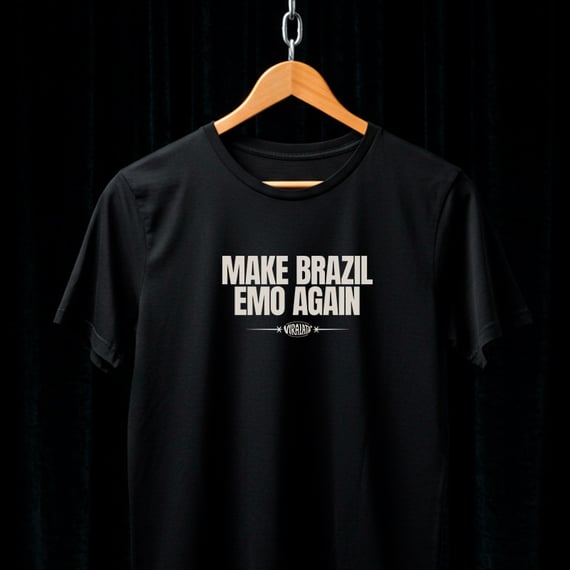 Camiseta Make Brazil Emo Again
