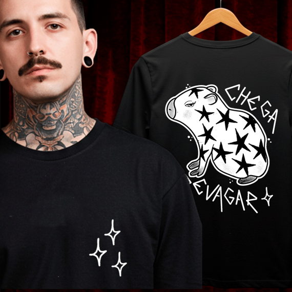 Camiseta Chega Devagar