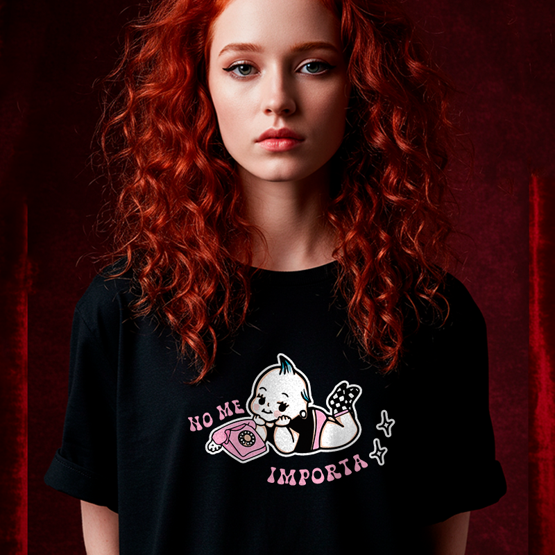 Nome do produto: Camiseta No Me Importa