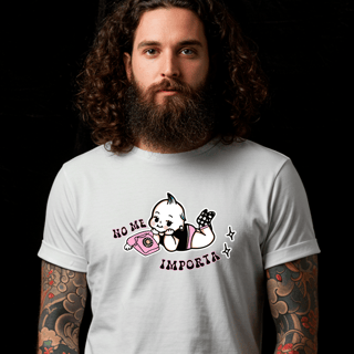 Nome do produto Camiseta No Me Importa