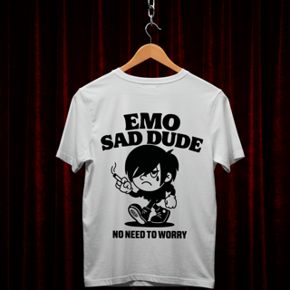 Nome do produto Camiseta Emo Sad Dude 