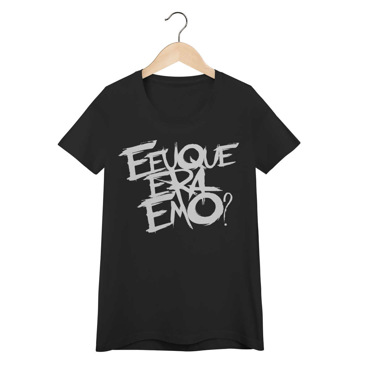 Nome do produto: Camiseta Feminina -  E Eu Que Era Emo