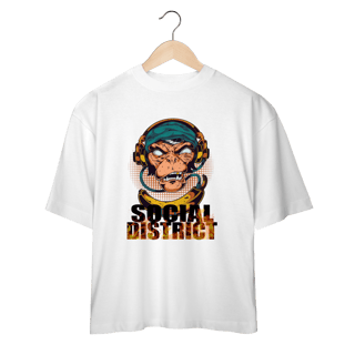 Camiseta Oversized Monkey DJ #3