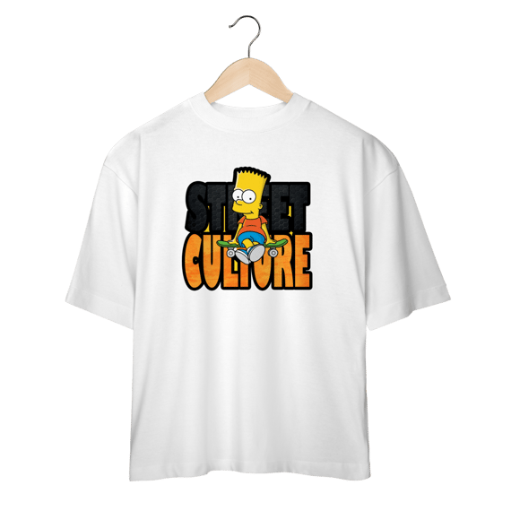 Camiseta Oversized Bart Streetwear #1