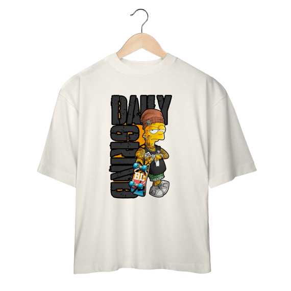 Camiseta Oversized Bart Streetwear #2