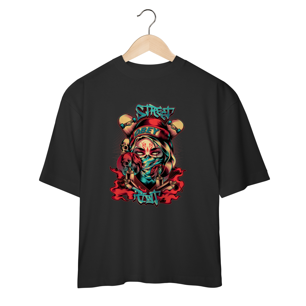 Nome do produto: Camiseta Oversized Streetwear #15