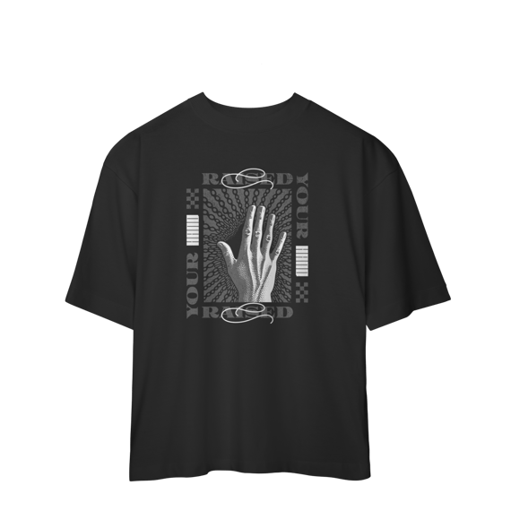 Oversized All Black Front #2