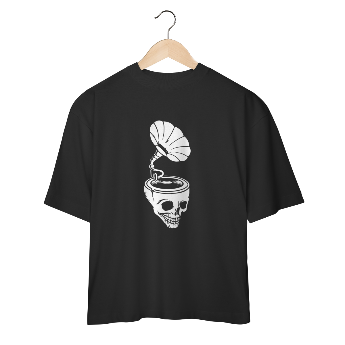 Nome do produto: Camiseta Oversized Skull & Sound