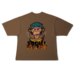 Nome do produto Camiseta Oversized Monkey DJ #3