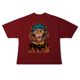 Nome do produto Camiseta Oversized Monkey DJ #3