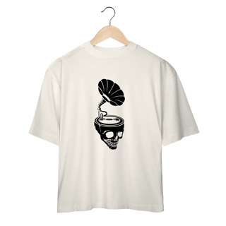 Nome do produto Camiseta Oversized Skull & Sound