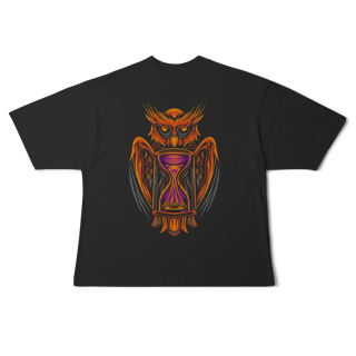 Nome do produto Camiseta Oversized Coruja Streetwear