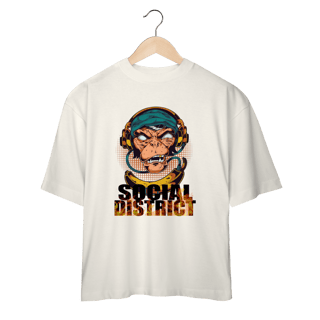 Nome do produto Camiseta Oversized Monkey DJ #3