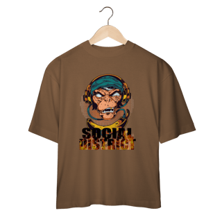 Nome do produto Camiseta Oversized Monkey DJ #3