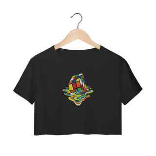 Nome do produto Camisa Cropped - Cubo Magico