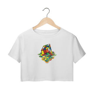 Nome do produto Camisa Cropped - Cubo Magico