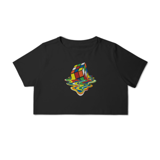 Nome do produto Camisa Cropped - Cubo Magico