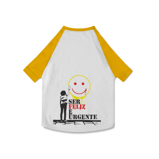 Nome do produto Camisa Pet Dog - Ser Feliz