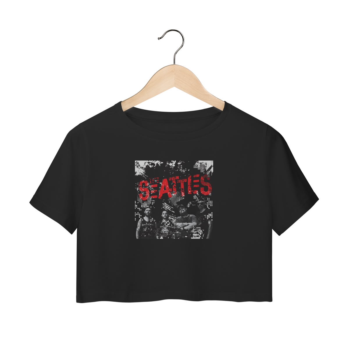 Nome do produto: Camisa Cropped - Seatles 