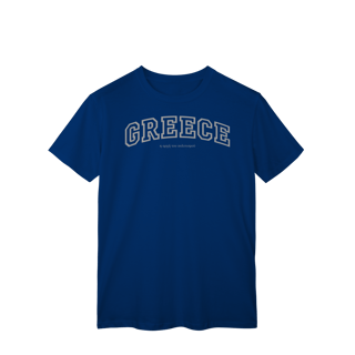Nome do produto T-Shirt College Greece – Estilo Universitário