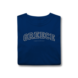 Nome do produto T-Shirt College Greece – Estilo Universitário