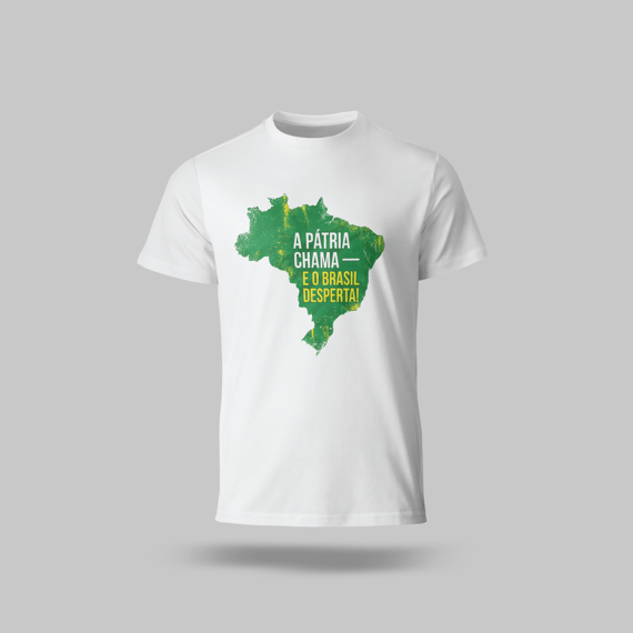 Camisa | A Pátria Chama e o Brasil Desperta