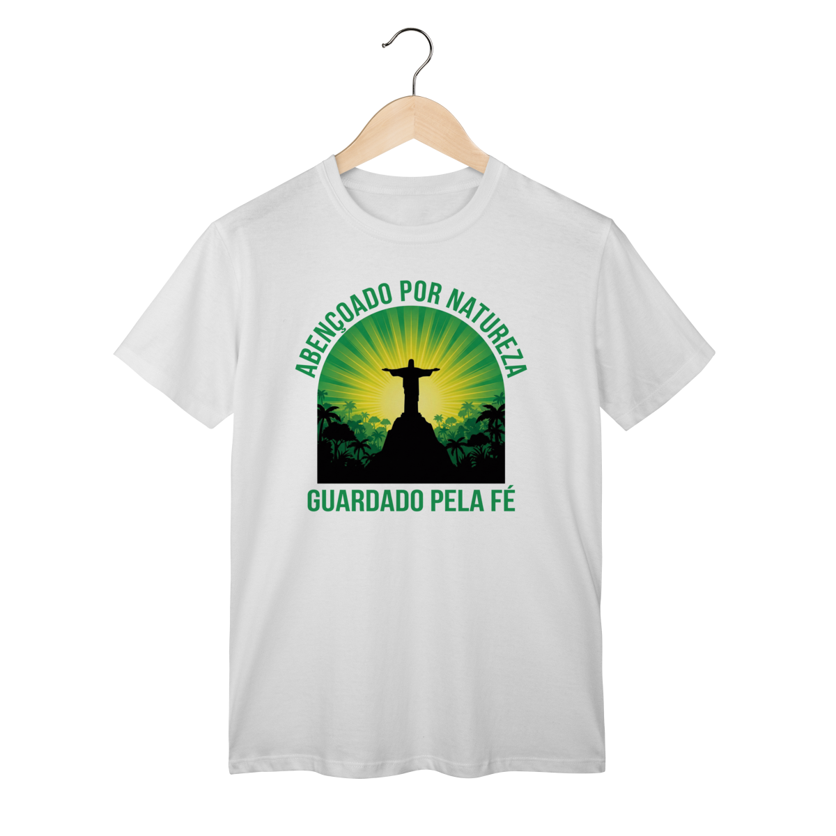 Nome do produto: Camisa | Abençoado por Natureza Guardado pela Fé