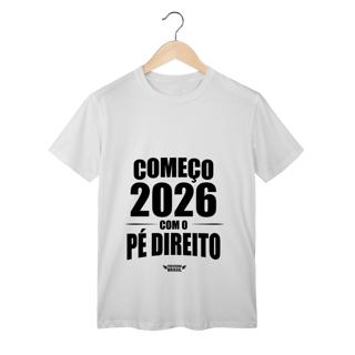Nome do produto Camisa | Começo 2026 com o Pé Direito