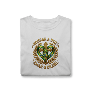 Nome do produto Camisa | Honrar a Deus Amar o Brasil