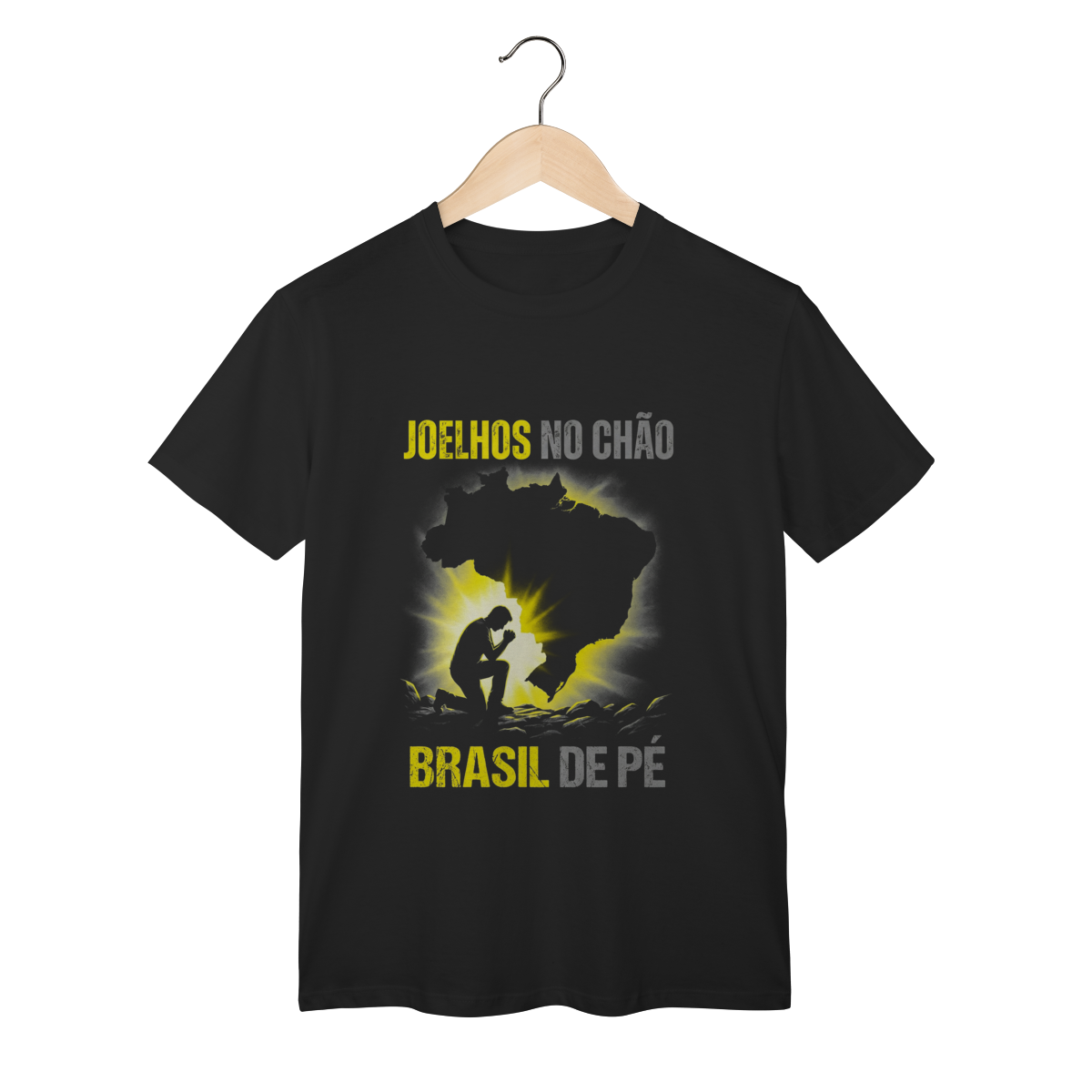 Nome do produto: Camisa | Joelhos no Chão Brasil de Pé