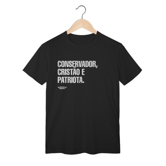 Camisa | Conservador, Cristão e Patriota