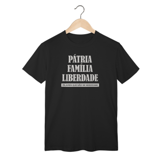 Nome do produto Camisa | Pátria, Família, Liberdade